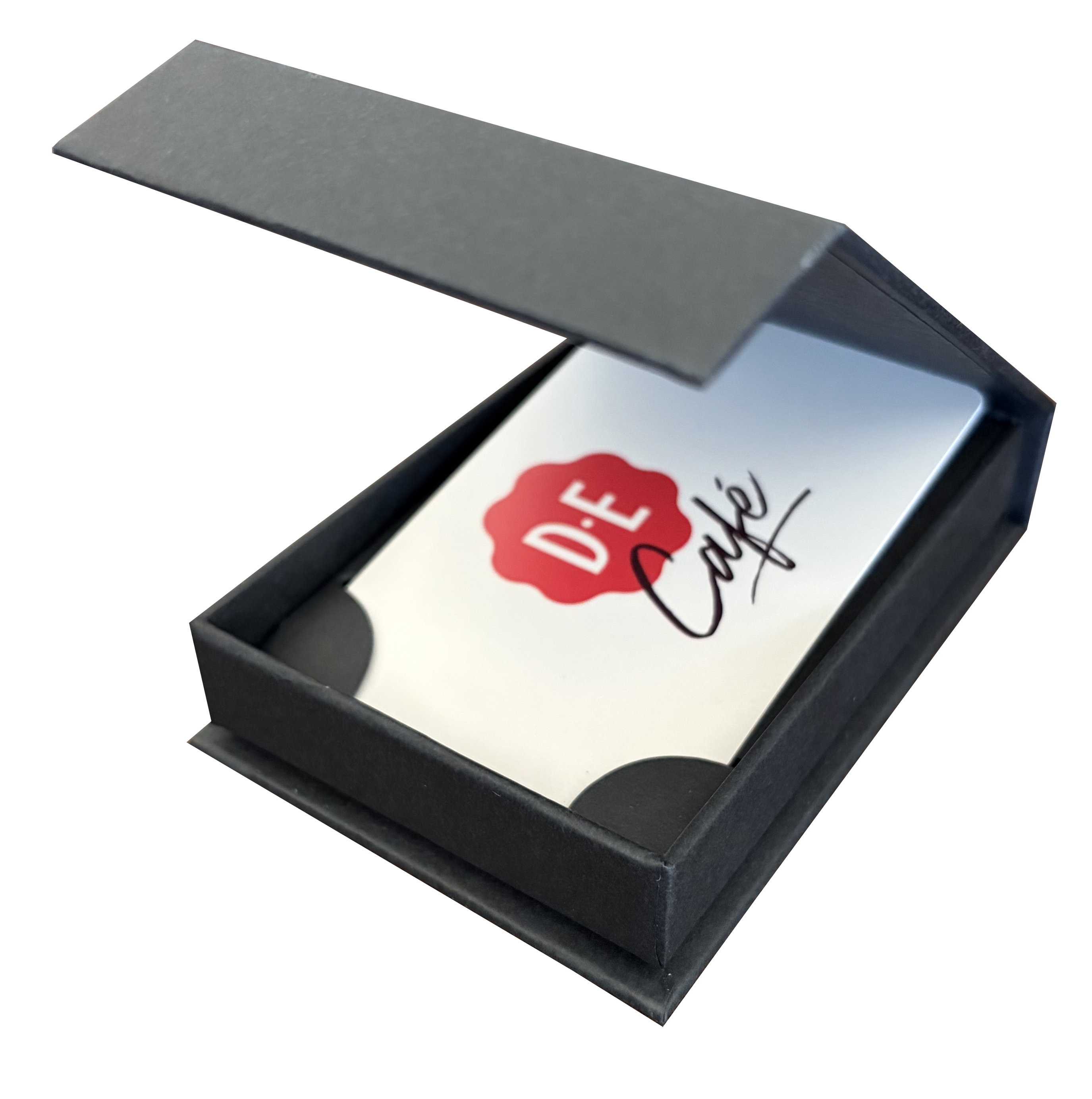 Giftcard verpakking voorbeeld
