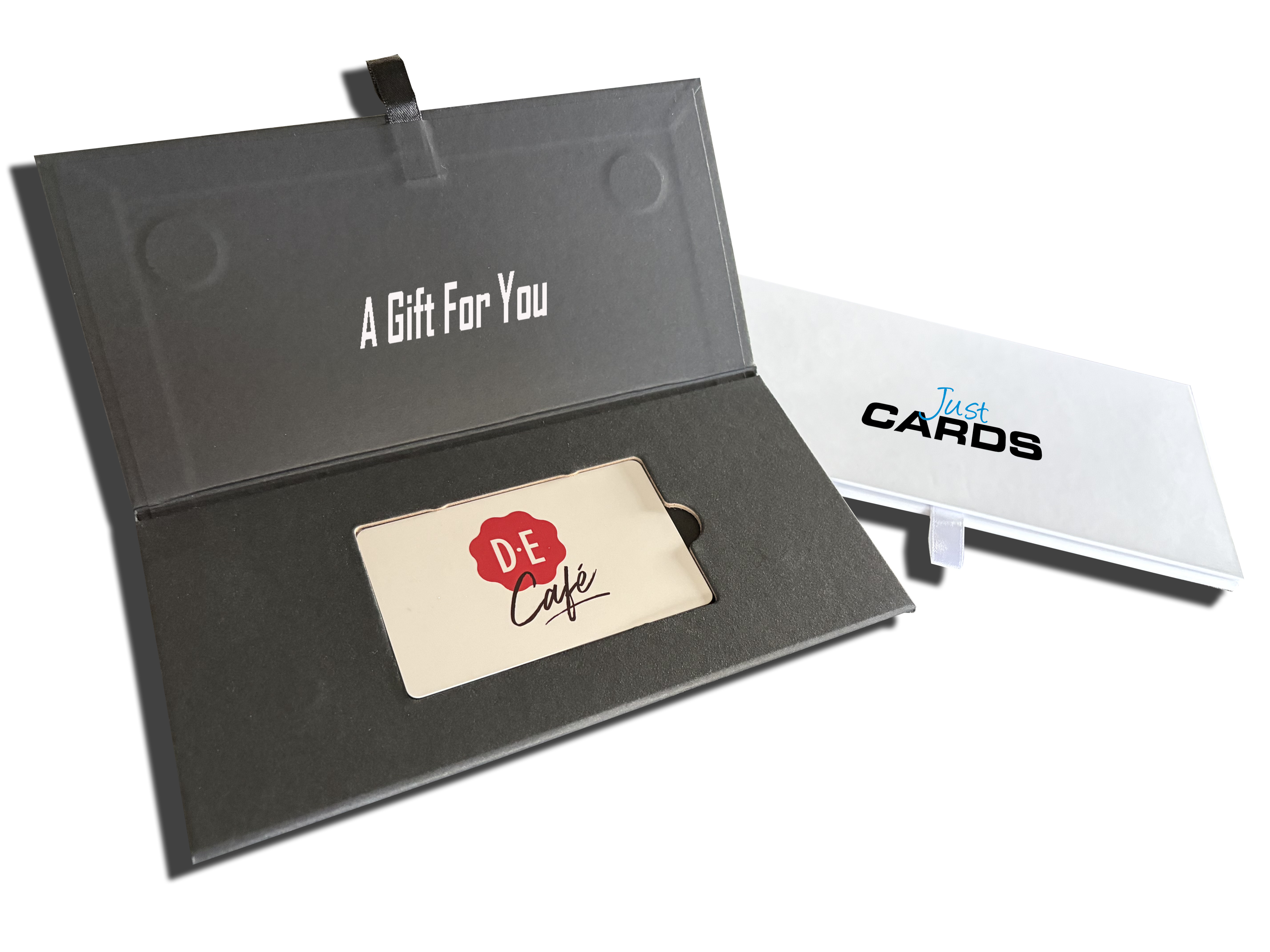 Giftcard verpakking voorbeeld